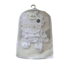 Rock A Bye Baby Boutique Safari Gift Set With Bag 4-Piece Outfit NB